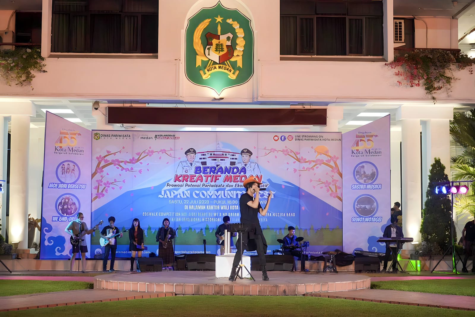 Japan Community Fest Semarakkan Beranda Kreatif Medan