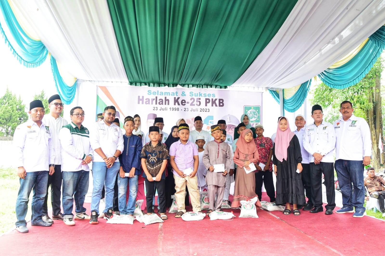Sekda Hadiri Harlah ke-25 PKB di DPC Deli Serdang