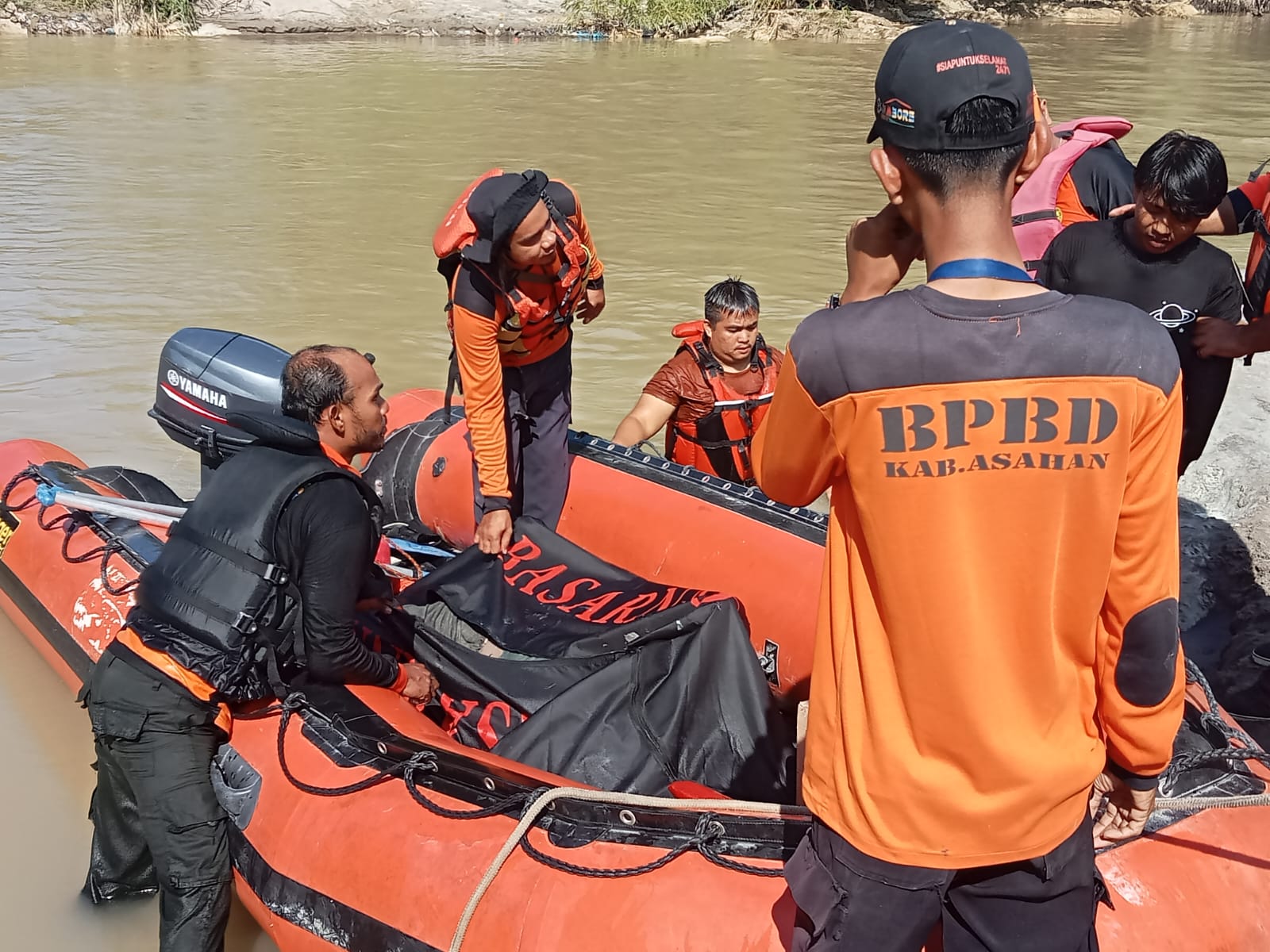 Dinyatakan Hanyut, Jenazah Sahrul Ngapung Disungai