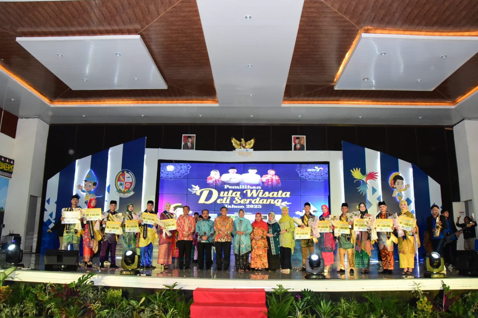 Pasangan Asal Percut Sei Tuan Terpilih Jadi Duta Wisata Deli Serdang 2023