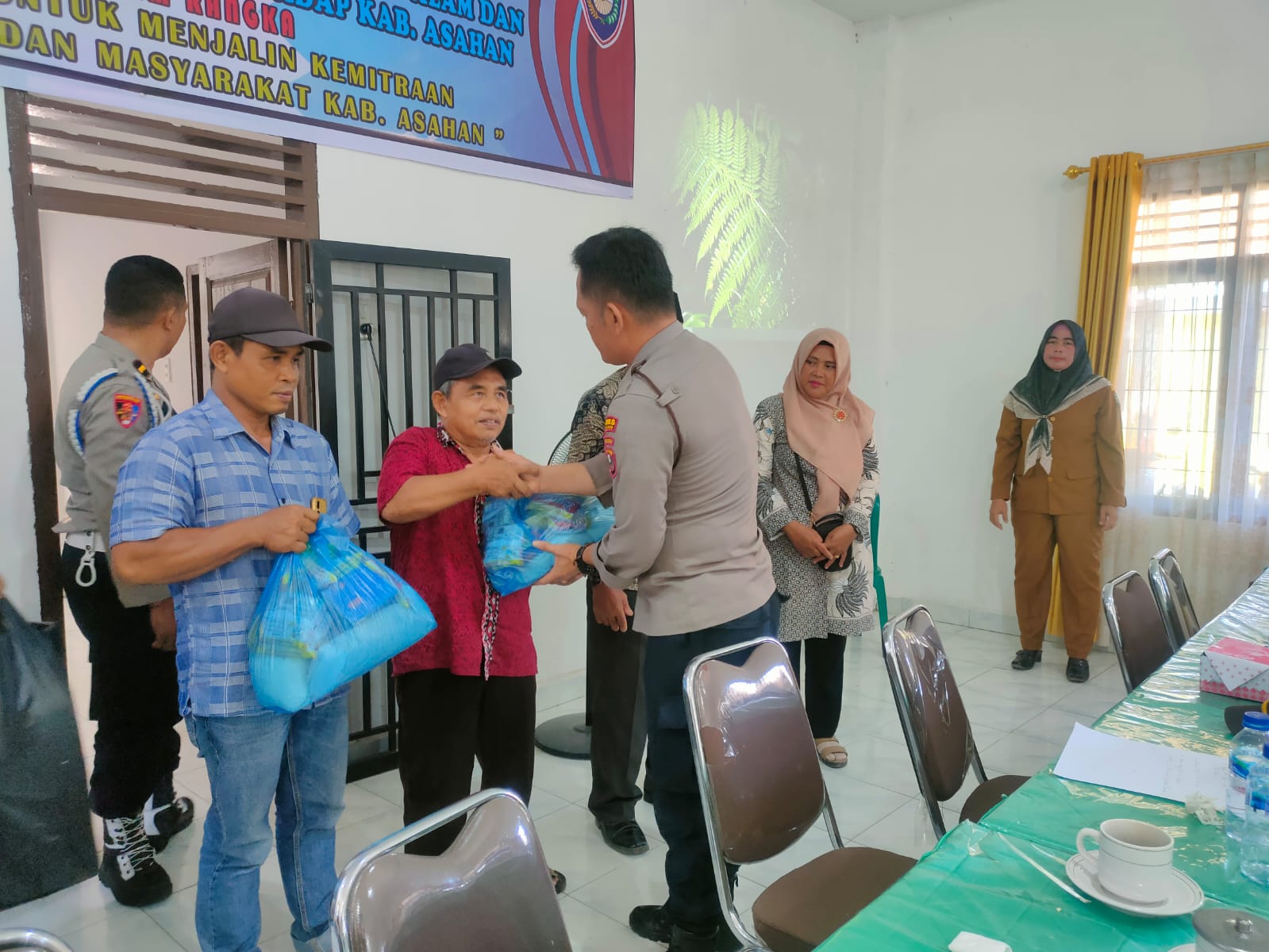 Kasat Bimmas Polres Asahan Tatap Muka Dengan FKPM, Tomas, Toda, dan Toga