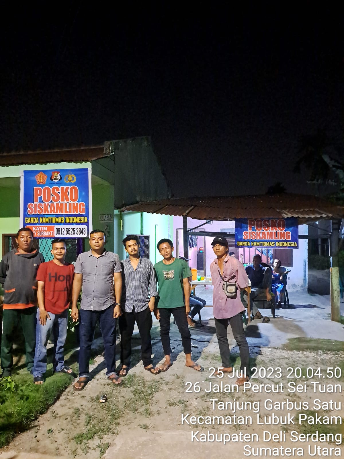 GARDA KAMTIBMAS INDONESIA BERSAMA MASYARAKAT GIATKAN RONDA MALAM