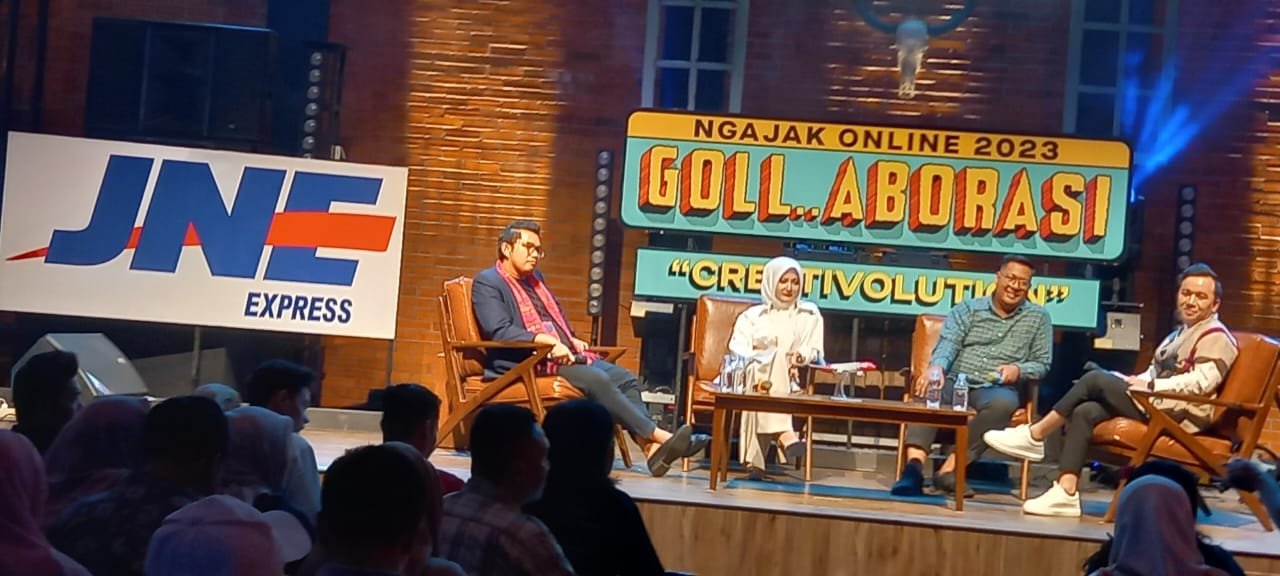 JNE Ajak UKM Medan Manfaatkan Peluang Dalam Berbisnis Lewat JNE Ngajak Online Goll..Aborasi