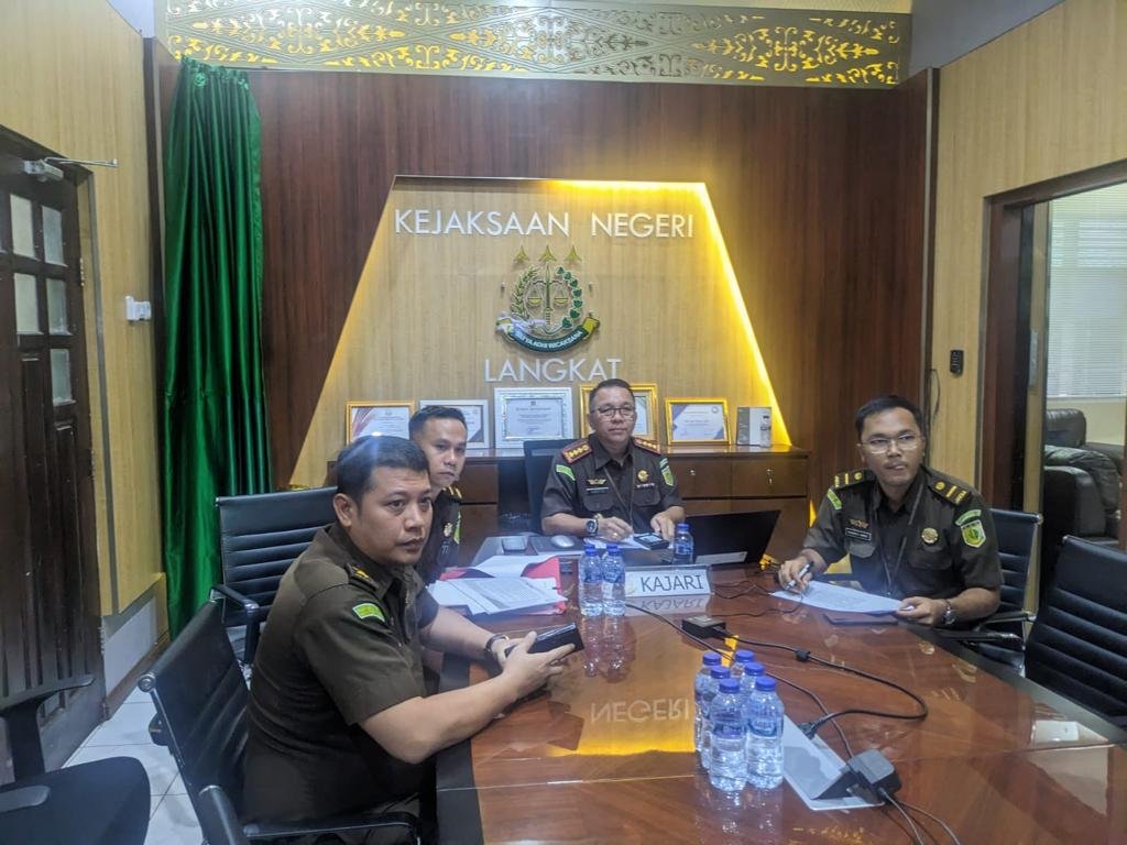 Selesaikan Perkara Perkebunan Dengan Hati Nurani, Kejari Langkat Lakukan RJ yang Ke 7 tahun 2023