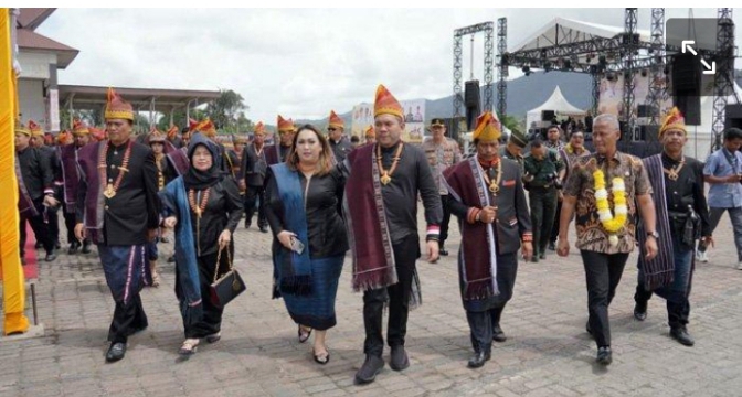 Pembukaan Pesta Budaya Oang- Oang Kabupaten Pakpak Tahun 2023 Berlangsung Meriah