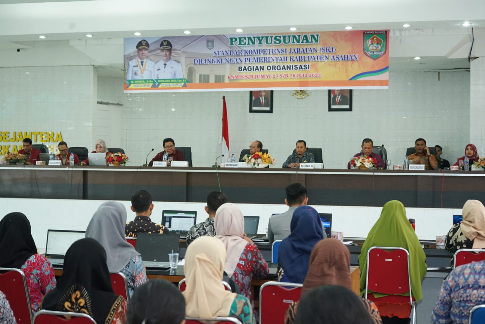 Sekda Asahan Buka Kegiatan Penyusunan SKJ di Lingkungan Pemkab Asahan