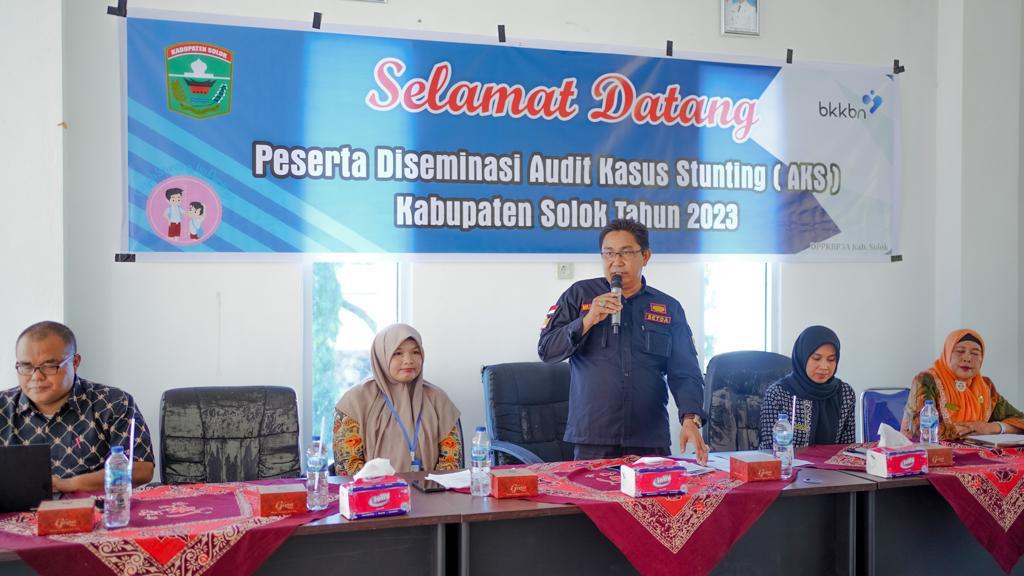 Pemkab Solok Gelar Â Diseminasi Audit Kasus Stunting (AKS) Tahap I