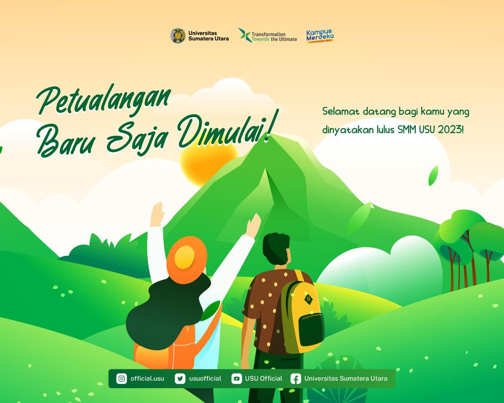 USU Terima 2.346 Mahasiswa Baru Jalur SMM 2023