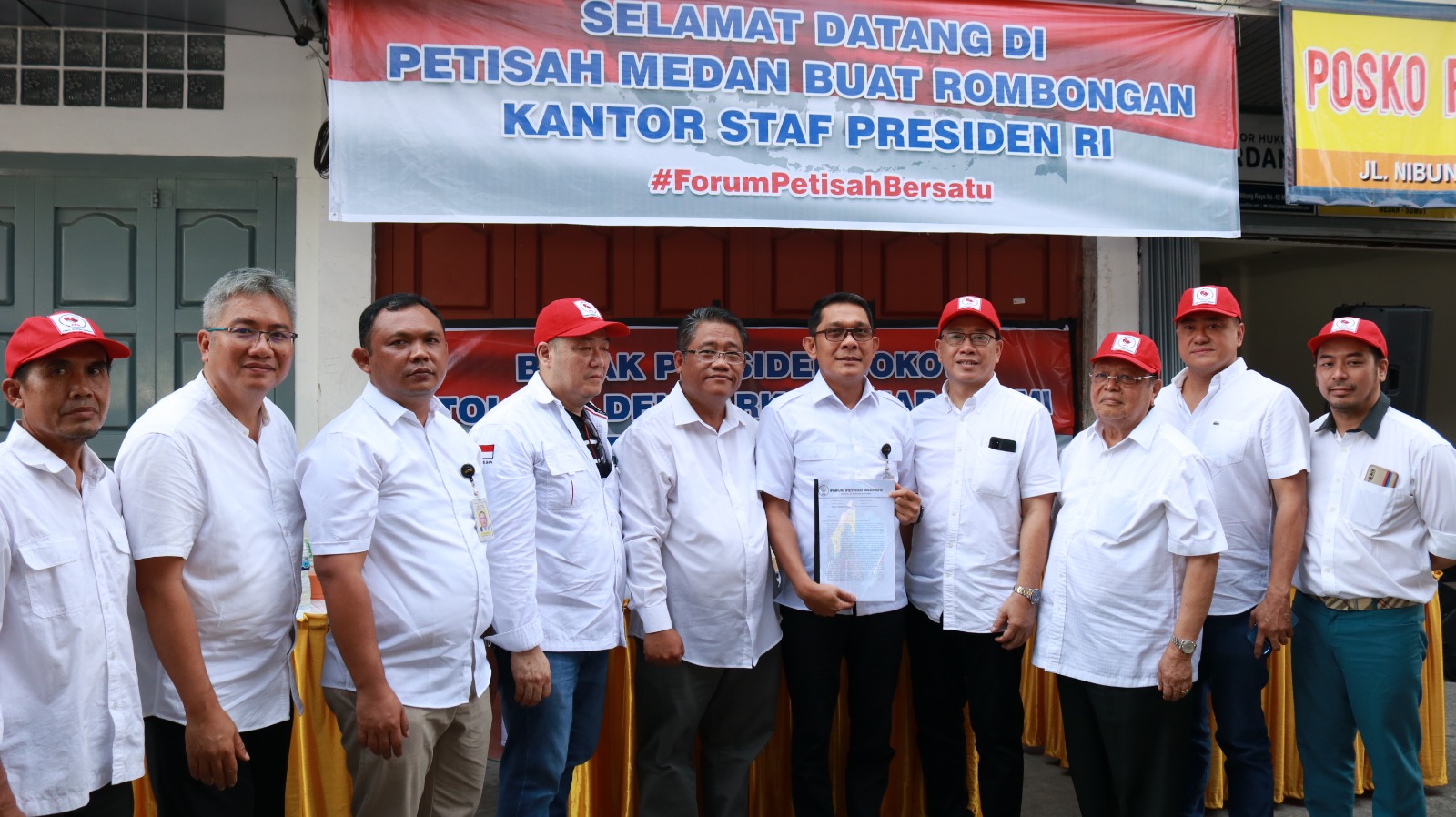 Kantor Staf Presiden RI Turun Ke Petisah Medan , Warga Bermohon Sertifikat HGB Mereka Dapat Diperpanjang Kembali