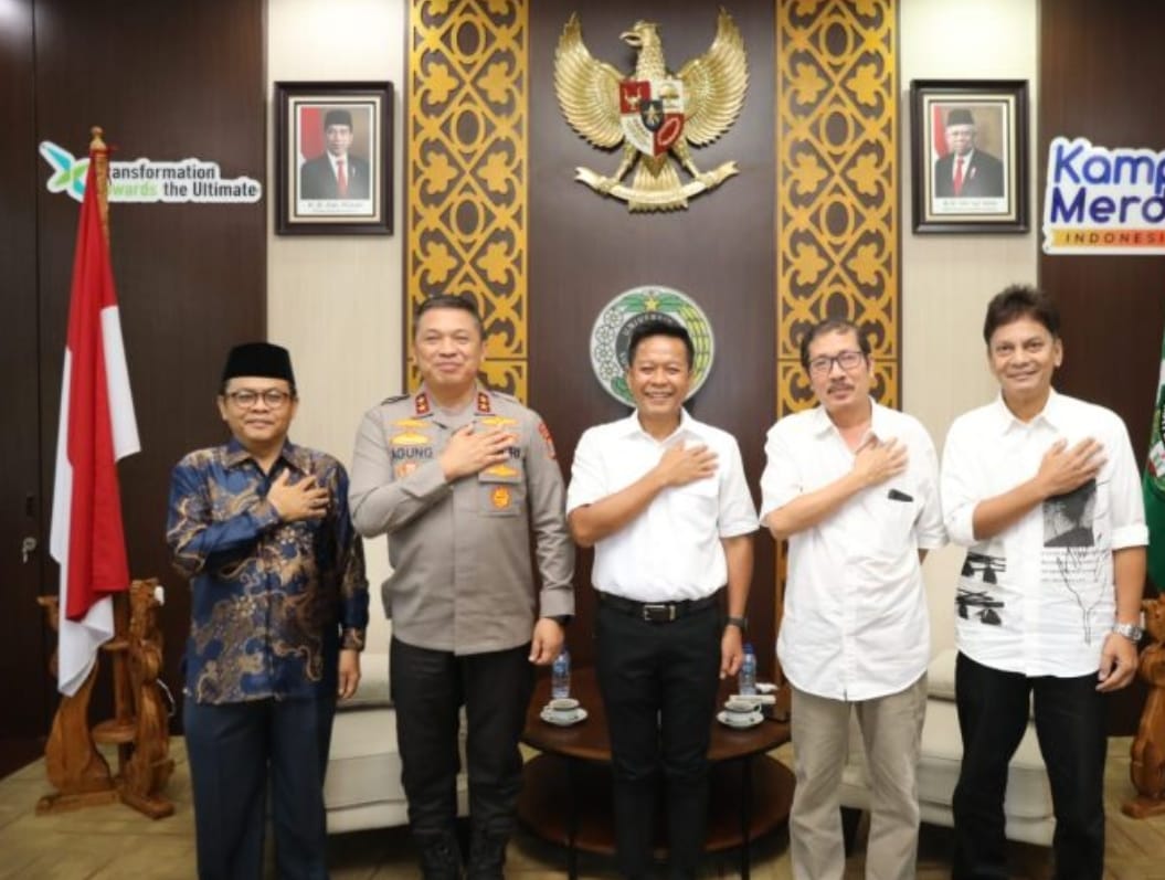 Tingkatkan Kerja Sama, Kapolda Sumut Silaturahmi Dengan Rektor Universitas Sumatera Utara Medan
