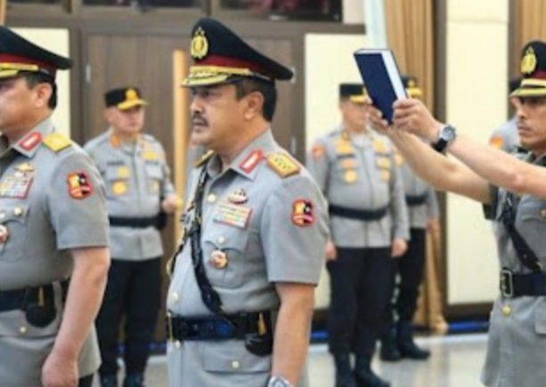 Kapolri Resmi Lantik Komjen Agus Andrianto Jadi Wakapolri