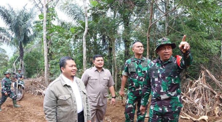 Ketua DPRD Tapsel Hadiri TMMD ke 117 tahun 2023,Abdul Basith : Wujud Menyatunya TNI Bersama Rakyat