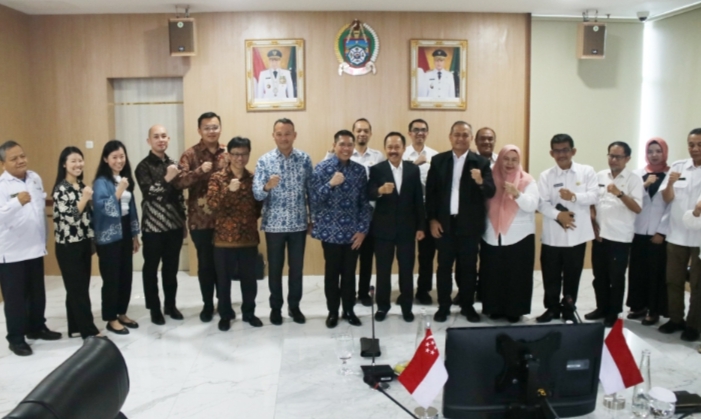 Terima Kunjungan Menteri dan Walikota Singapura, *Sekdaprov Sumut Tawarkan Kerja Sama Berbagai Sektor*