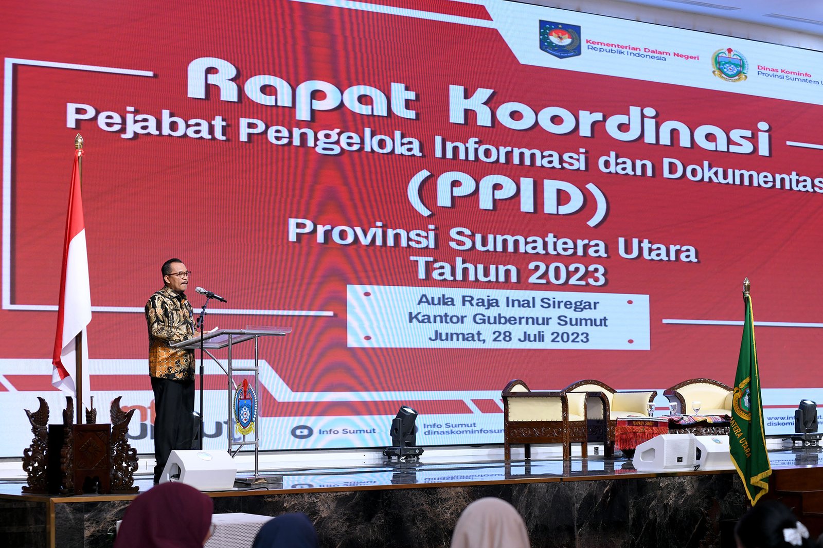 Sumut Gelar RAKOR PPID, Sekdaprov sebut Seluruh Aparat adalah Humas Pemerintah