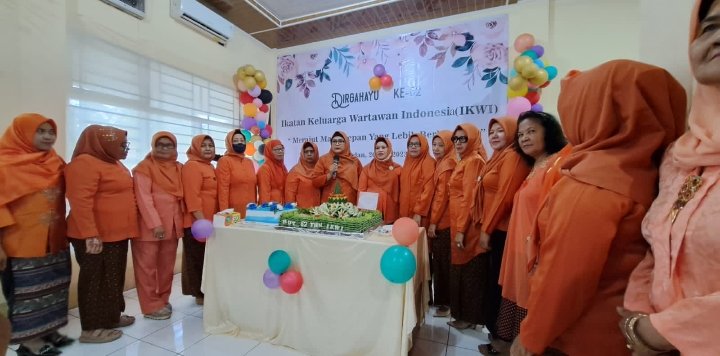IKWI Sumut Rayakan HUT ke-62, Ditandai Pemotongan Tumpeng Secara Virtual