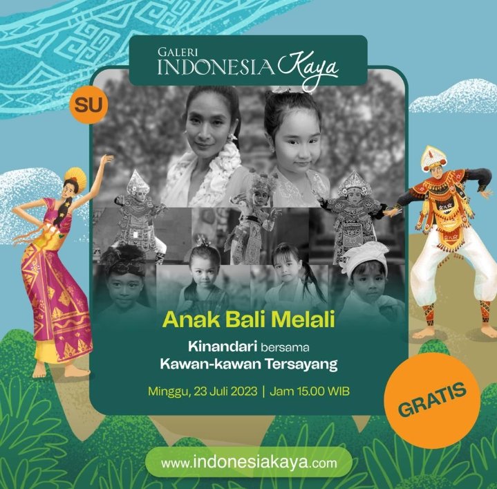 Rayakan Hari Anak, Galeri Indonesia Kaya akan Hadirkan