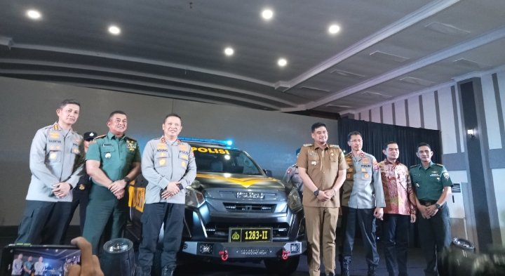 Polda Sumut Luncurkan Mobil Patroli Perintis Samapta Berfitur Canggih
