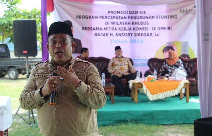 BKKBN Sumut Gelar Kegiatan Promosi dan KIE Program PPS bersama Anggota Komisi IX DPR Ri (Ansori Siregar, LC) di Kabupaten Asahan