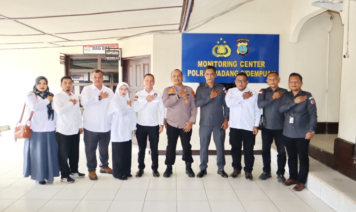 Perkuat Koordinasi dan Sinergitas Jelang Pemilu 2024, KPU dan Bawaslu Silaturahmi ke Polres Padangsidimpuan
