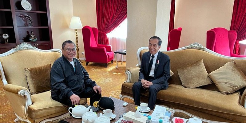 Ketum OSO: Pak Jokowi Sangat Dicintai Rakyat , Presiden Jokowi Bertemu Ketua DPP Hanura OSO di Medan