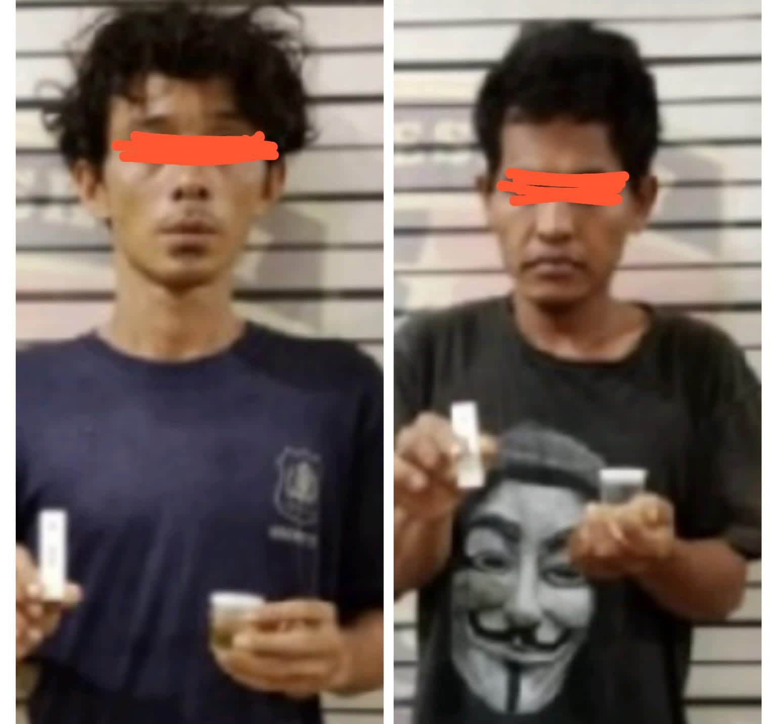 Dua Preman Jalanan Pungli di Depan Tol Bandar Selamat Diringkus