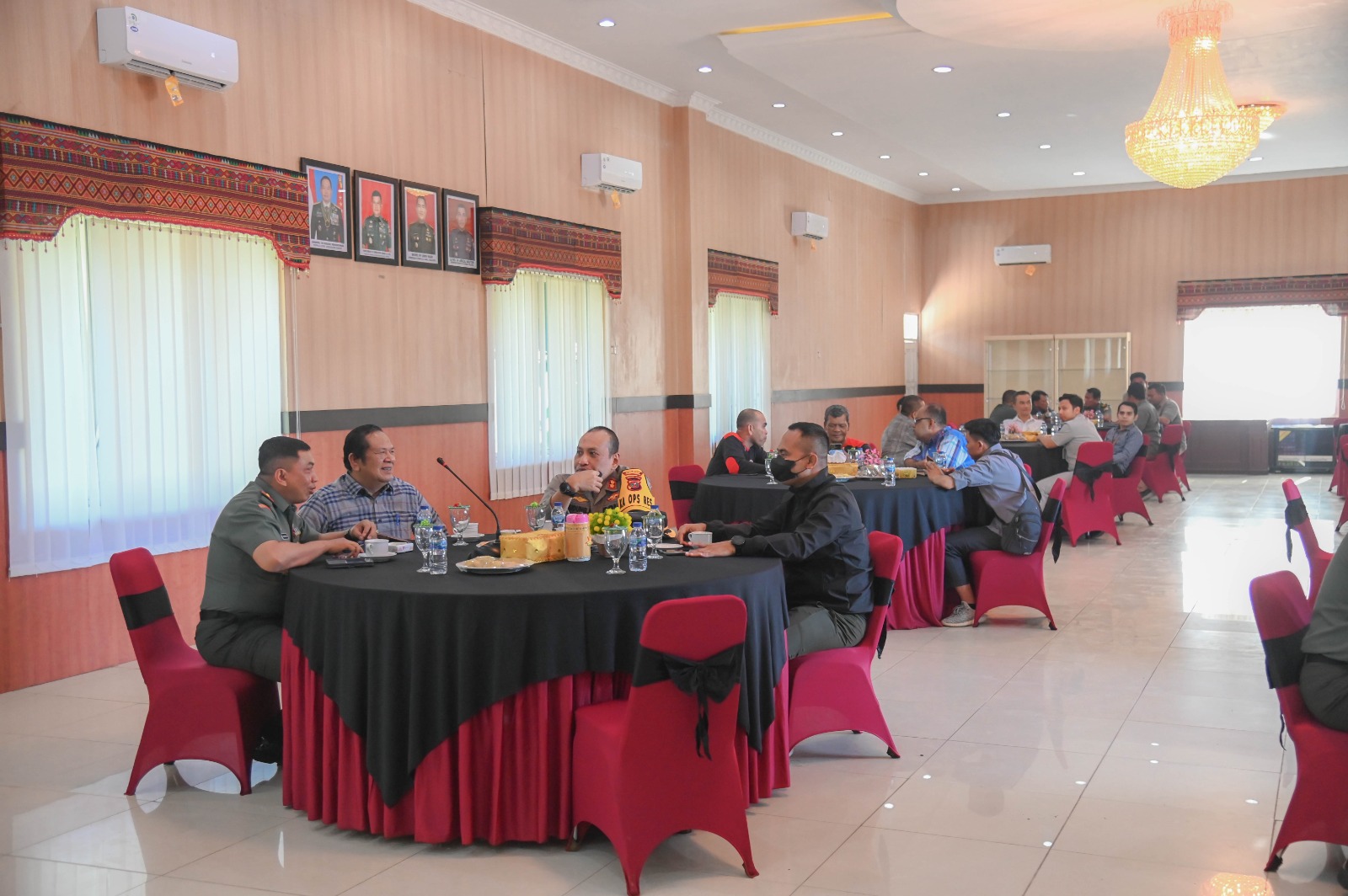 Kodim 0212/TS Coffee break bersama Walikota Padangsidimpuan