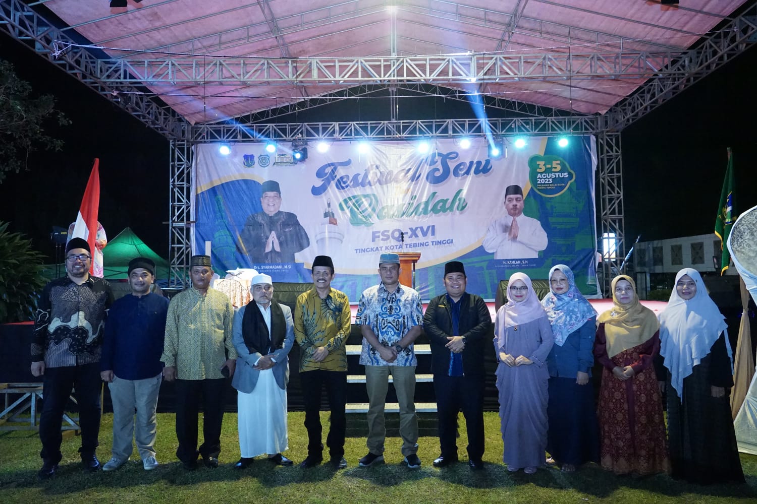 FSQ Ke -16 Tahun 2023,  Pj.Wako : Seni Merupakan Media Dakwah Untuk Penyebaran Islam