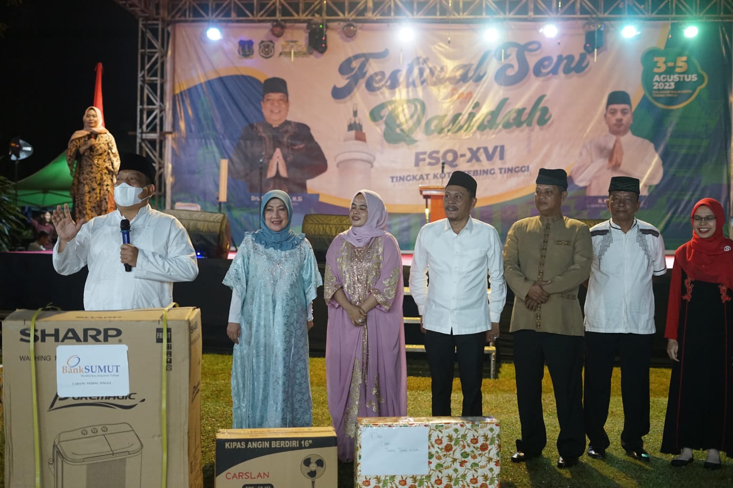Pj.Wali Kota Tutup FSQ Tingkat Kota T. Tinggi