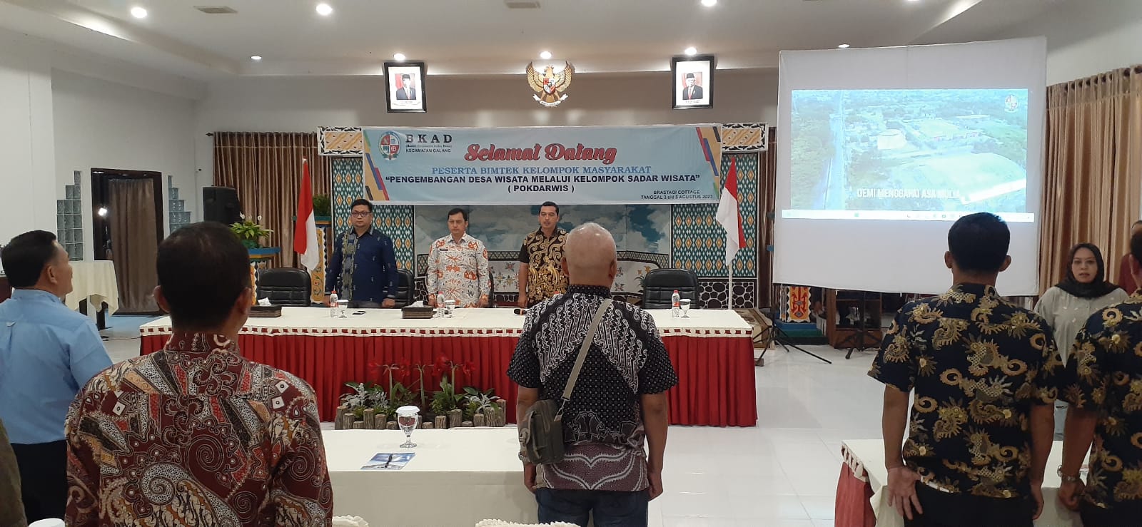 Bimtek Pokdarwis Galang, Asisten I: Pariwisata Miliki Potensi Tingkatkan Kesejahteraan