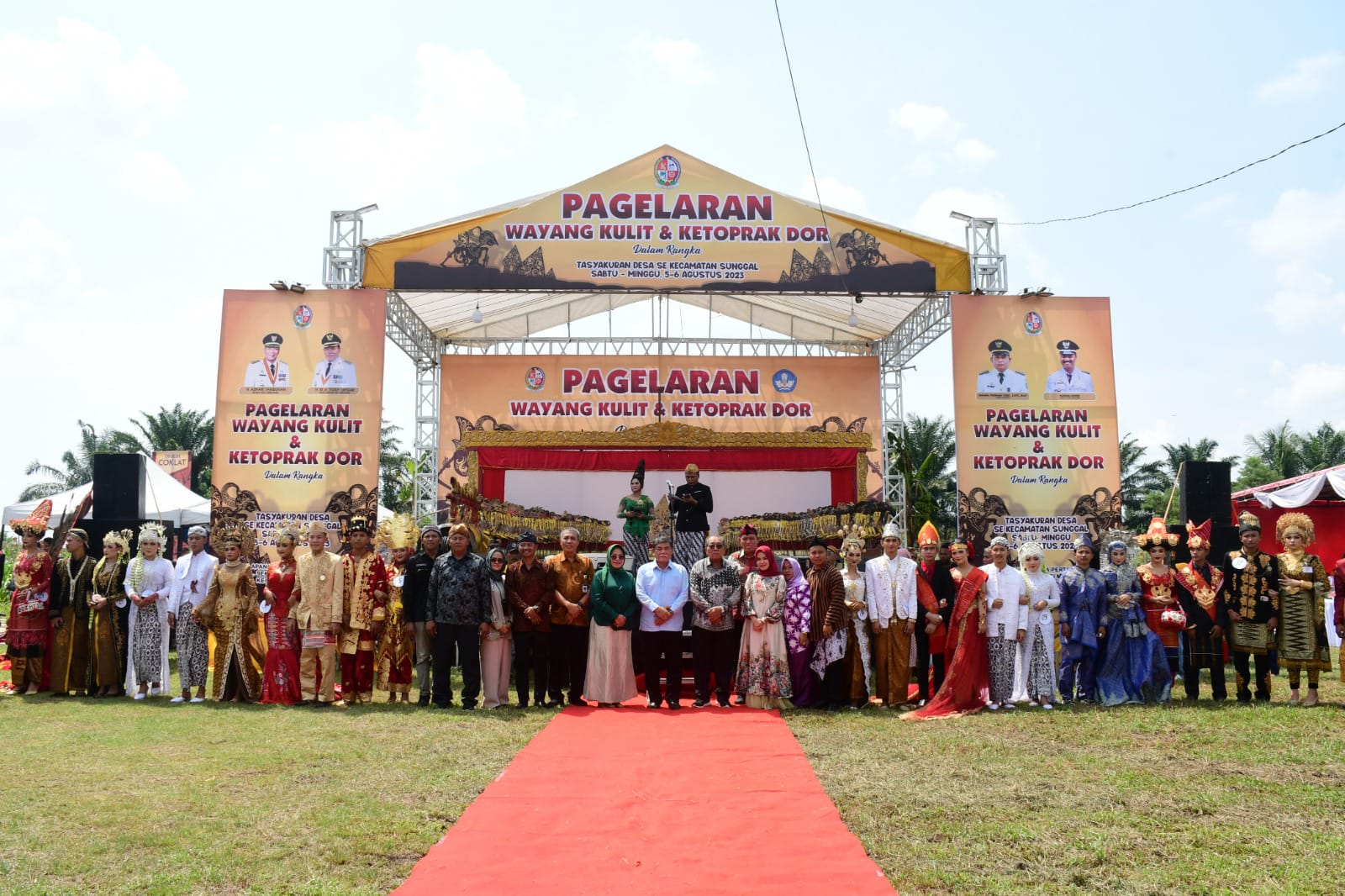 Pagelaran Wayang Kulit & Ketoprak Dor, Wabup: Keberagaman Budaya Adalah Identitas Bangsa