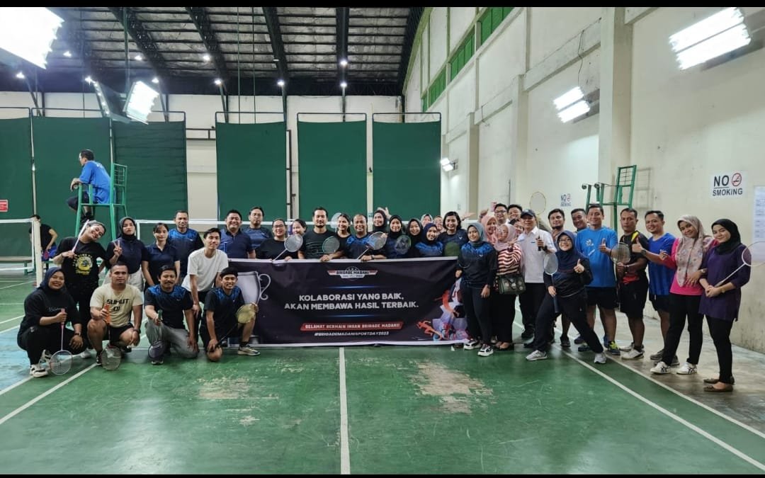 BRI Medan Gatot Subroto Gelar Brigade Madani Sport Day 2023
