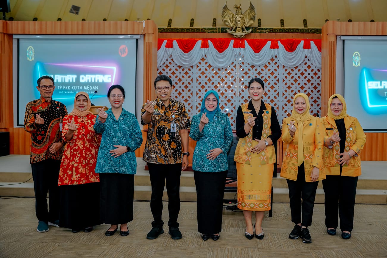 TP PKK Kota Medan Pelajari Pola Asuh Anak dan Remaja dengan Kota Yogyakarta