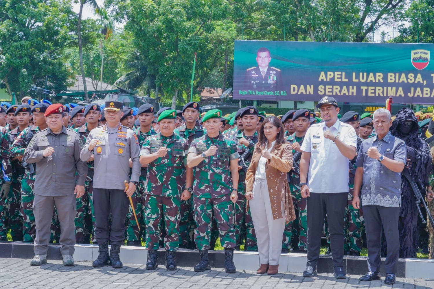 Terima Kasih Mayjen TNI Achmad Daniel Chardin, Selamat Bertugas Pangdam I/BB yang Baru