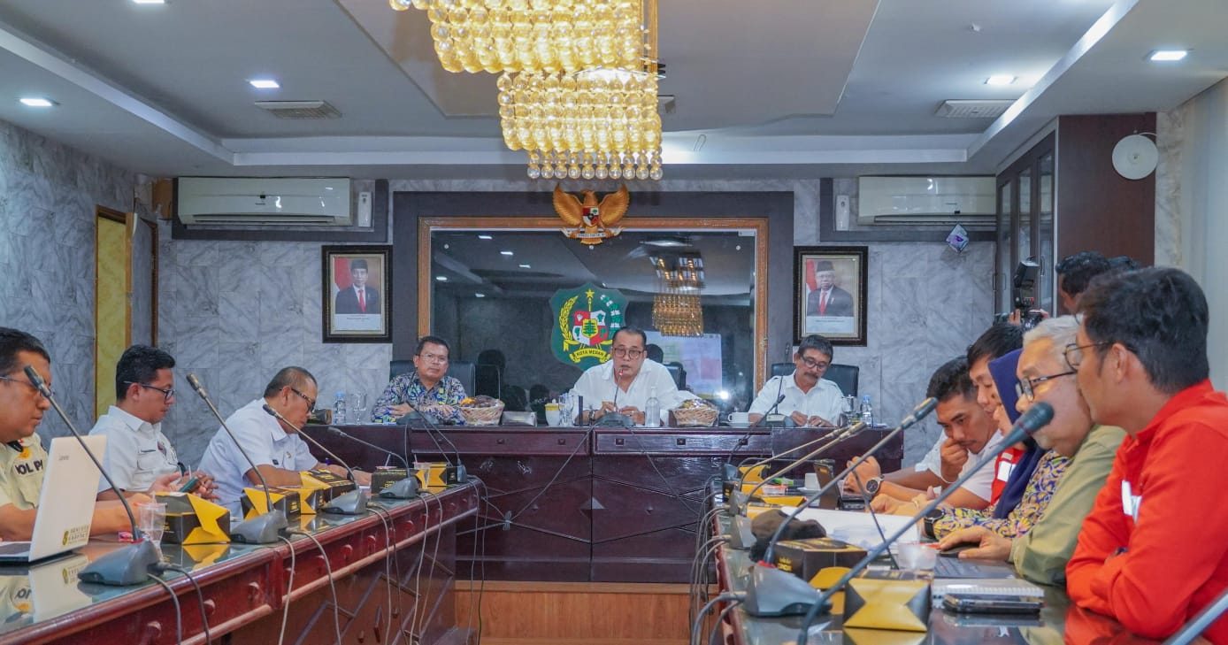 Pembangunan Infrastruktur Kawasan Kota Lama Kesawan Ditargetkan Oktober Selesai