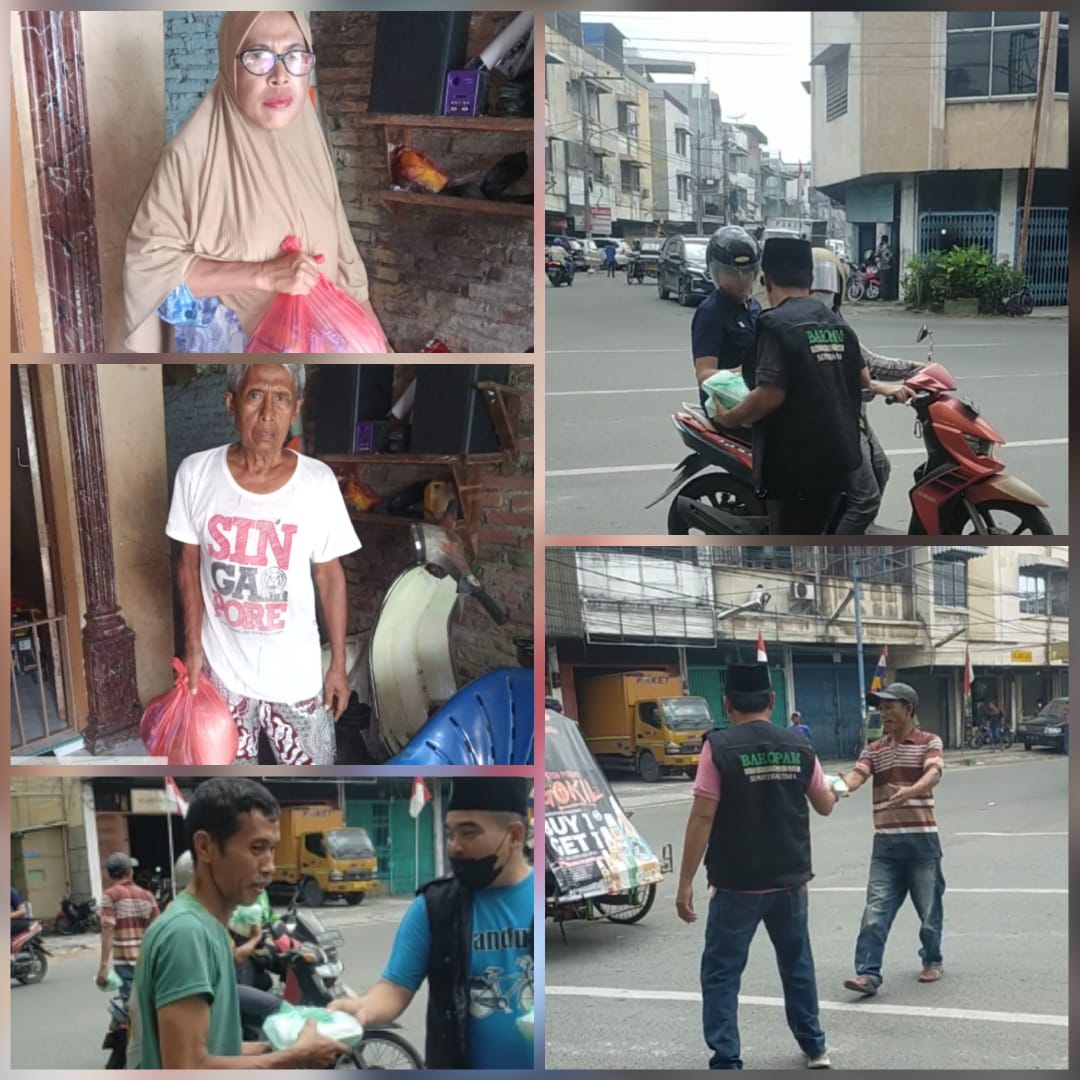 HUT ke 23 Tahun, Bakopam Sumut Gelar Jumat  Berkah Bermanfaat Bagi Masyarakat