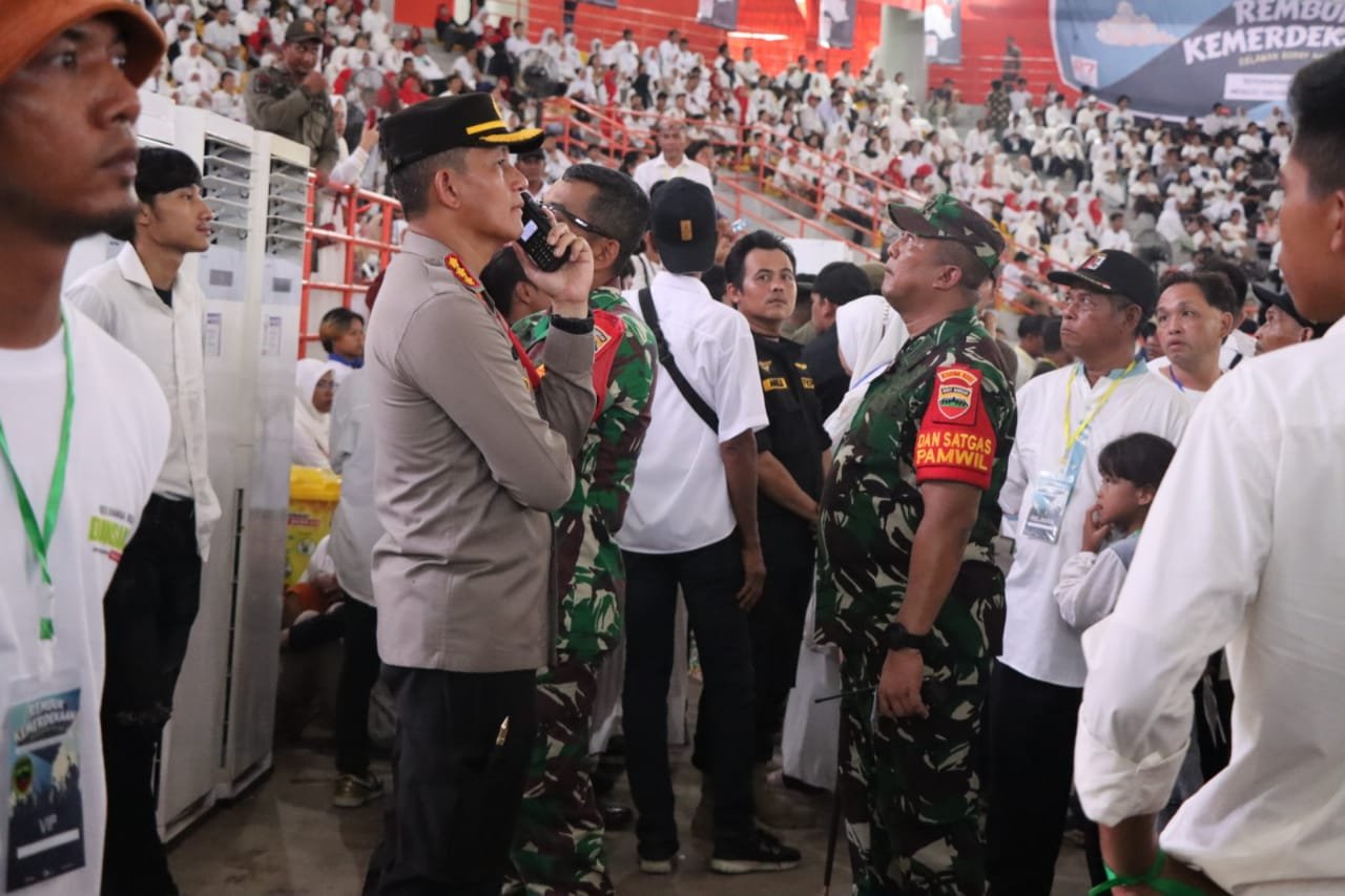 Kapolrestabes Medan Amankan Kunker Presiden Jokowi ke Gedung Serbaguna