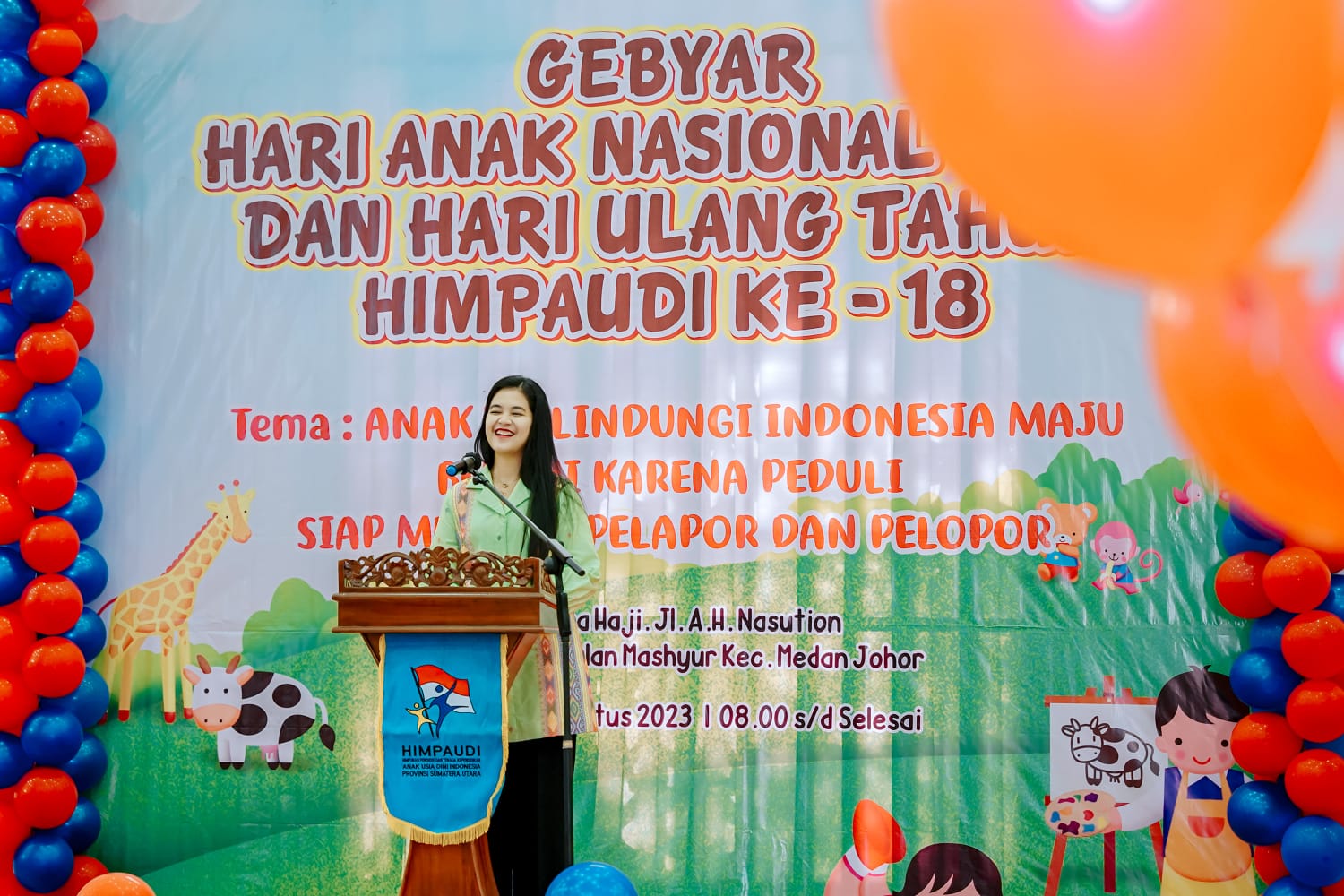 Ny Kahiyang Ayu Minta Himpaudi Perkuat Peran Bentuk Dasar Karakter dan Ketrampilan Anak Usia DiniÂ 