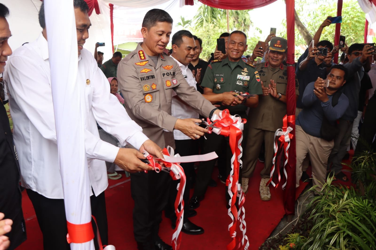 Polrestabes Medan Launching Kampung Bebas Narkoba di Jermal 15