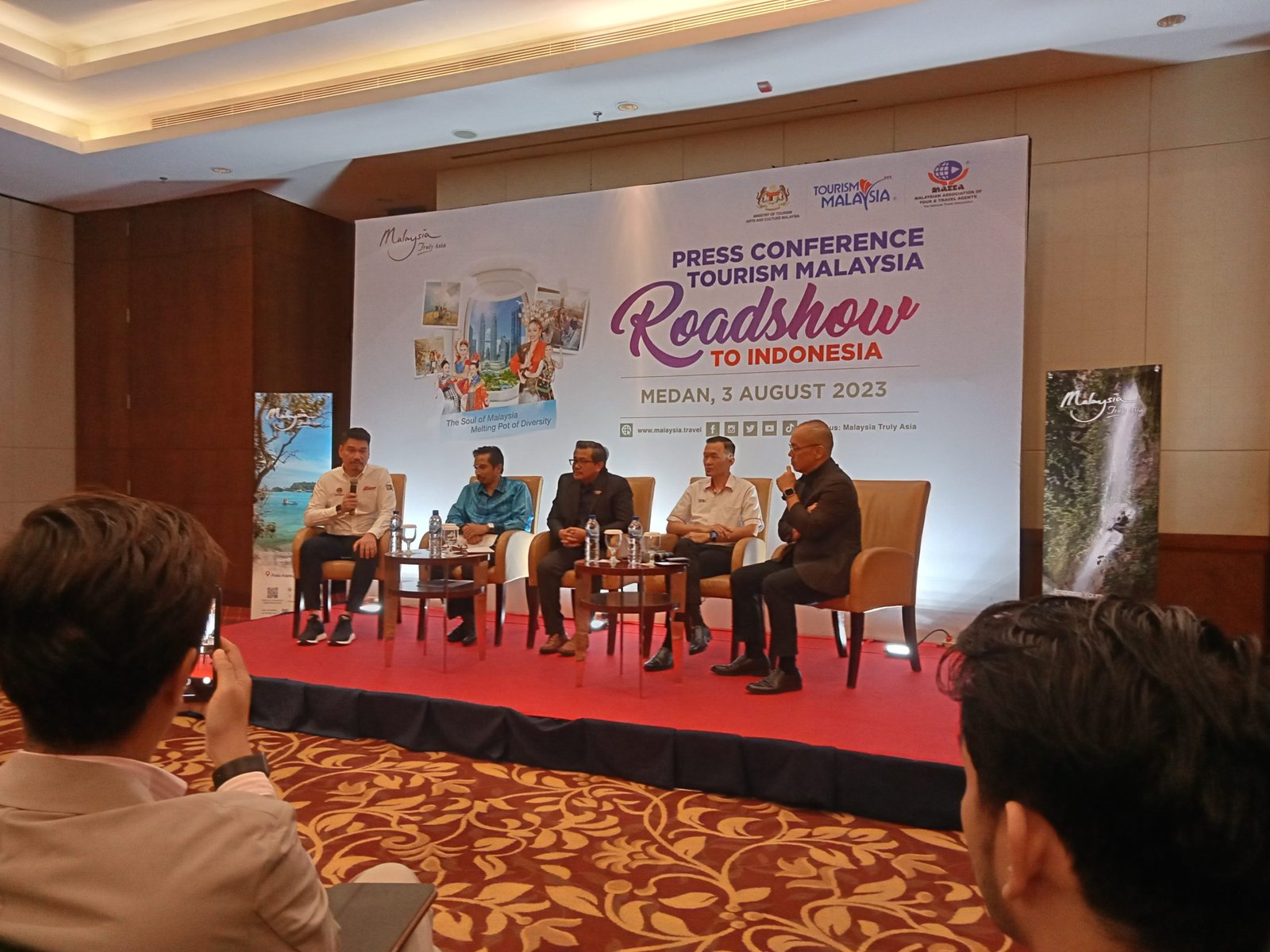 Medan Terpilih Sebagai Kota Ketiga Roadshow Tourism Malaysia 2023