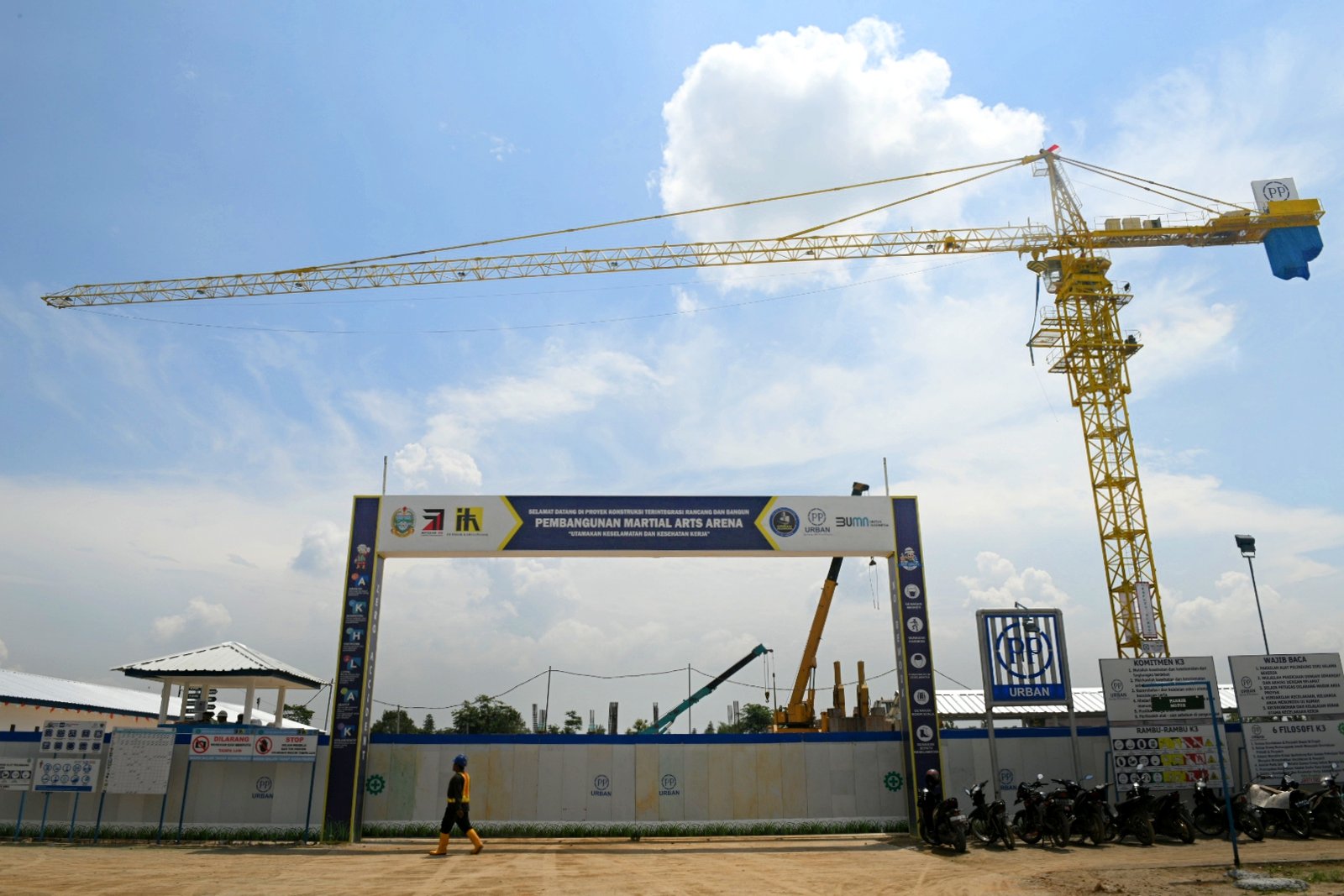 Progres Pembangunan Sudah Capai 37%, Venue Martial Art PON 2024 Ditargetkan Rampung Desember