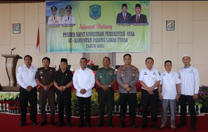 Pemkab Paluta Gelar Rakor Membangun Desa, Ini Amanah Bupati Andar Amin Harahap