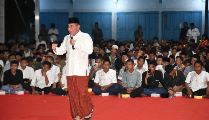 Tabligh Akbar 1 Muharram di Sibolga, Gubsu Berharap Pergerakan Islam Semakin Masif Membangun Sumut