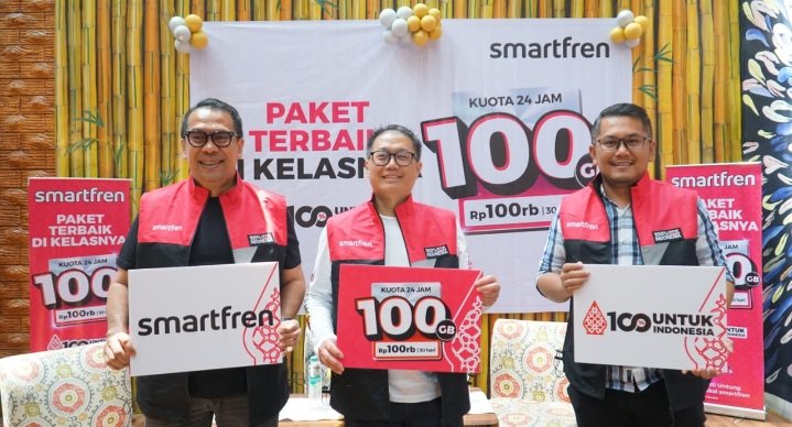 Generasi Digital Berkarya, Smartfren Perkenalkan Paket 100 GB â€“ Rp100 Ribu untuk Pelanggan