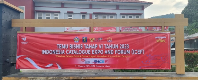 Lapas Kelas IIB Padangsidimpuan Kanwil Kemenkumham Sumut Semarakkan Temu Bisnis VI 2023, Indonesia Catalogue Expo and Forum (ICEF)