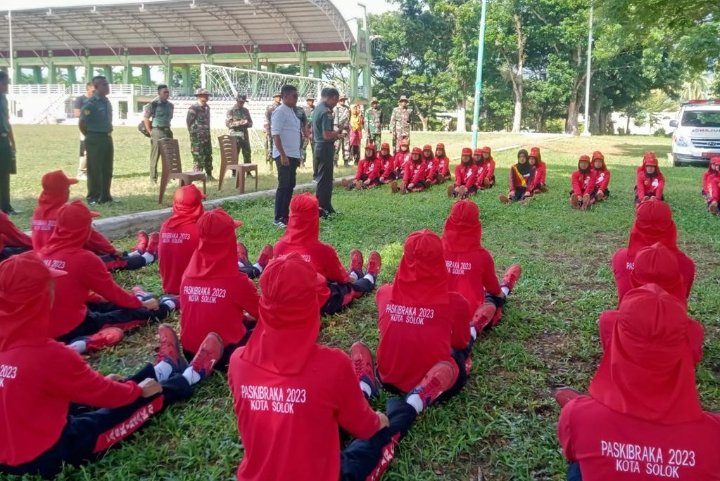 Dandim Solok Letnan Kolonel Inf. Novi Aji Satrio: Pelatihan Paskibraka Busa Berjalan Lancar dan Sukses