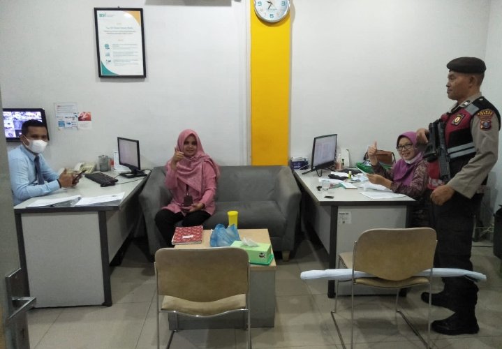 Pengamanan Objek Vital, Ini Yang Dilakukan Personel Sat Samapta Polres Asahan