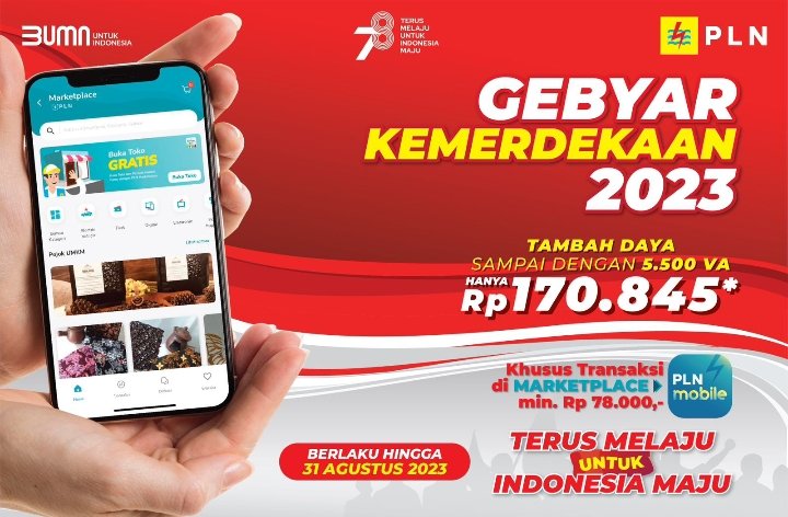 Promo Nyalakan Kemerdekaan, PLN Beri Diskon Spesial Tambah Daya Rp170.845