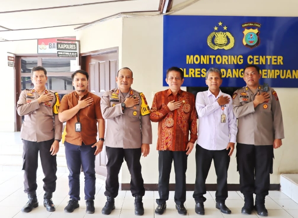 Ombudsman RI Sumut Kunker ke Polres Padangsidimpuan, AKBP Dudung Setyawan : Mengapresiasi Wujud Program SANTABI