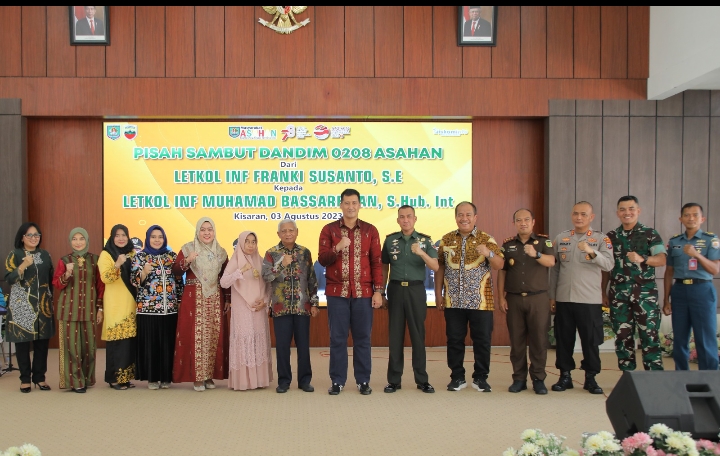 Pemkab Asahan Gelar Pisah Sambut Dandim 0208/Asahan