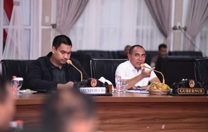 Pantau Progres PON 2024, Menpora Dito Ariotedjo Akui Persiapan Sumut Matang
